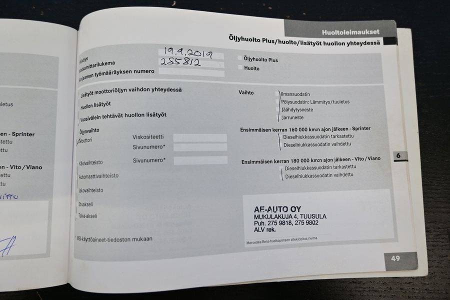 Mercedes-Benz Vito vaihtoauto