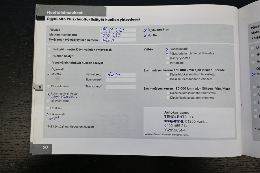 Mercedes-Benz Vito vaihtoauto