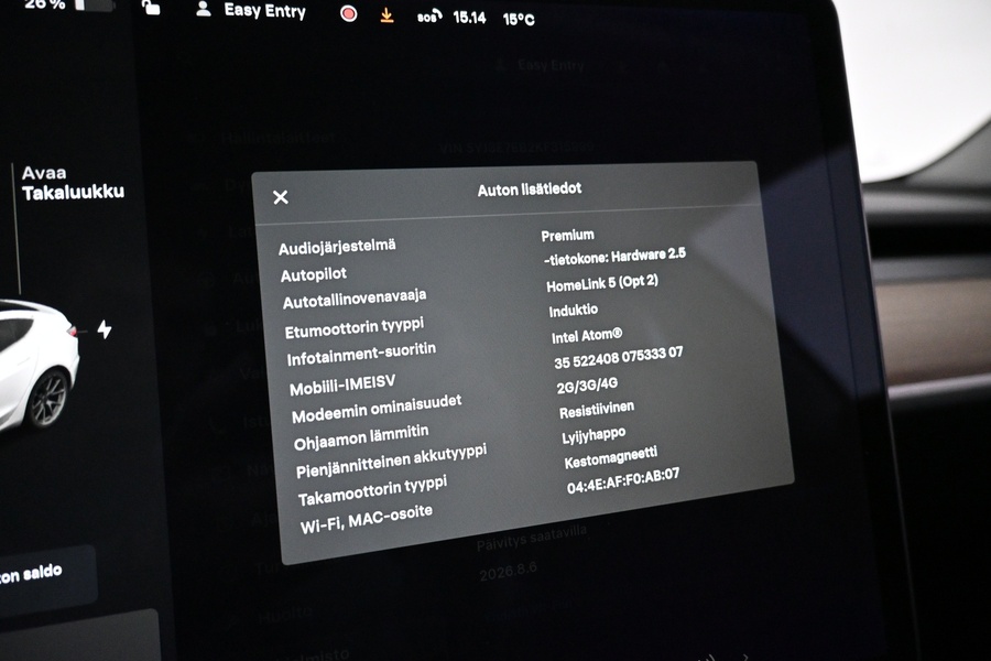 Tesla Model 3 vaihtoauto