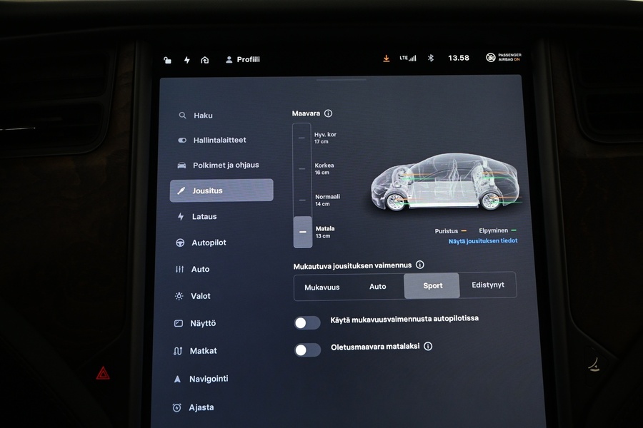 Tesla Model S vaihtoauto
