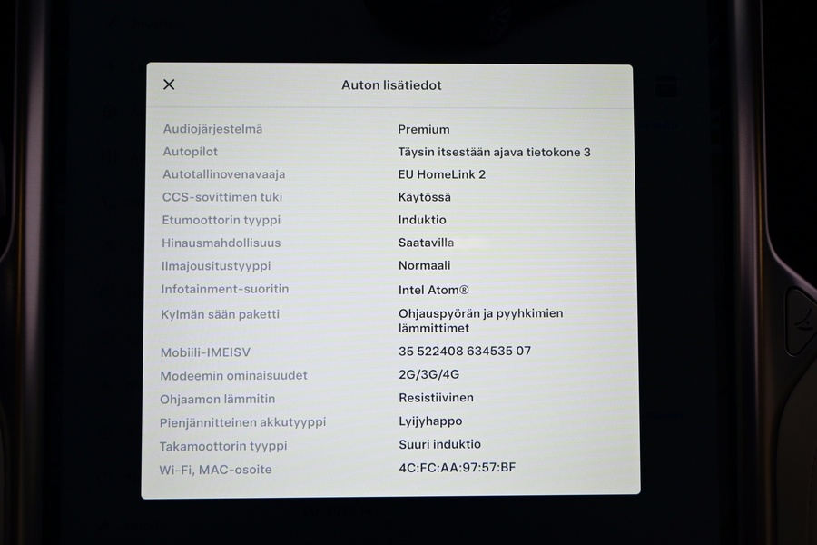 Tesla Model X vaihtoauto