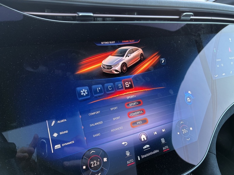 Mercedes-Benz EQE vaihtoauto