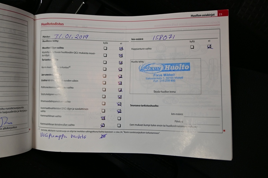 Skoda Superb vaihtoauto