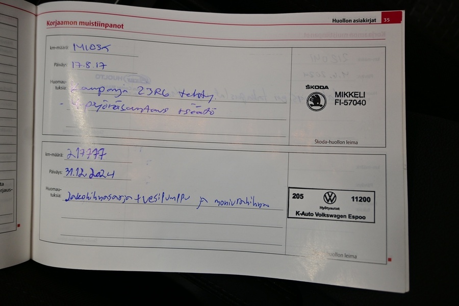 Skoda Superb vaihtoauto