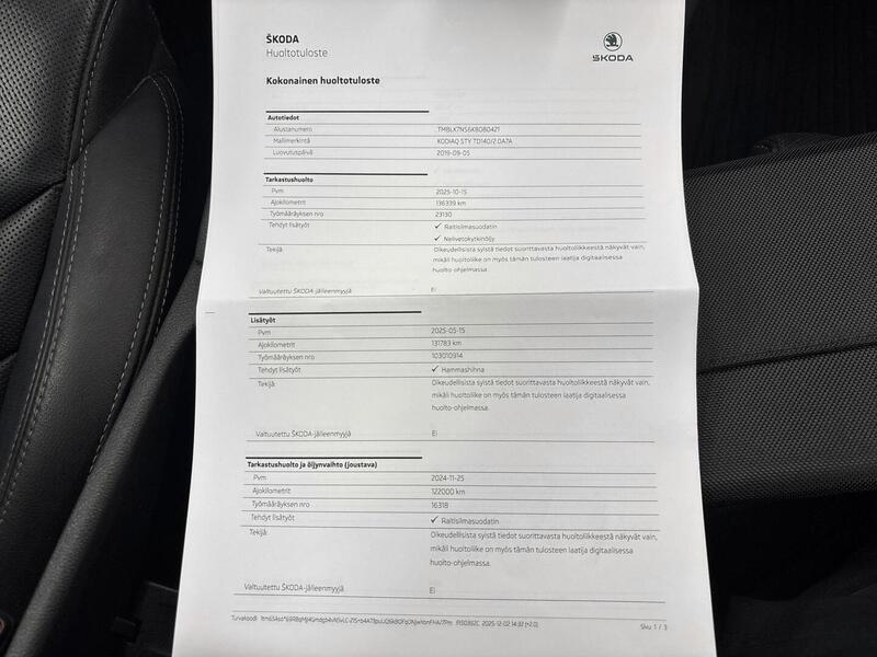 Skoda Kodiaq vaihtoauto