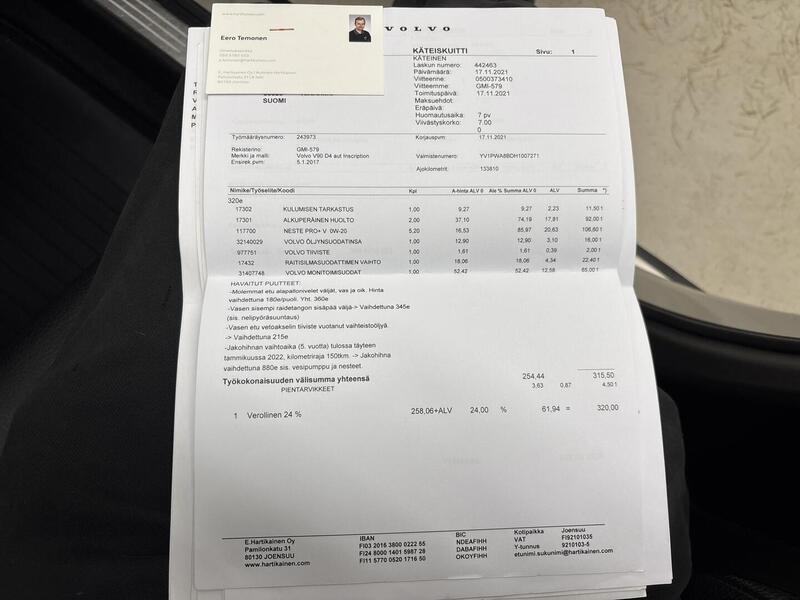 Volvo V90 vaihtoauto