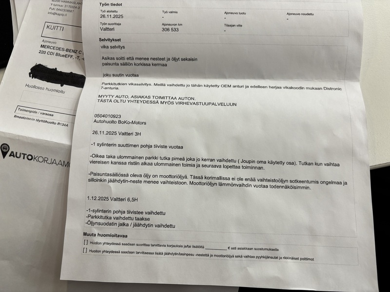 Mercedes-Benz C vaihtoauto