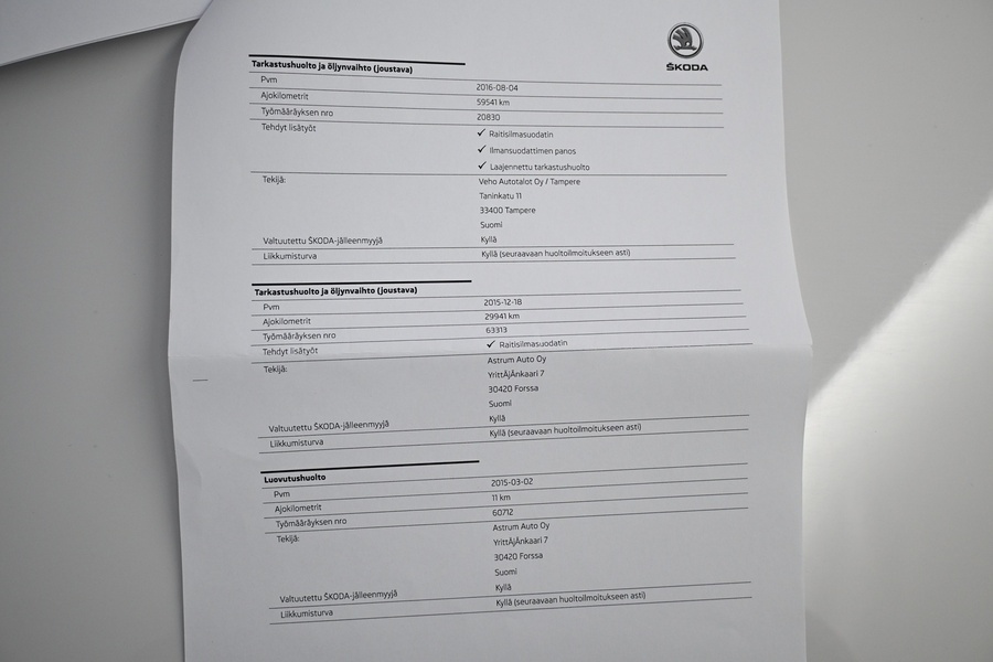 Skoda Octavia vaihtoauto