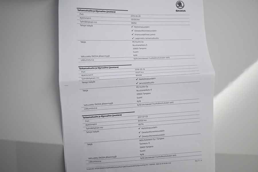 Skoda Octavia vaihtoauto