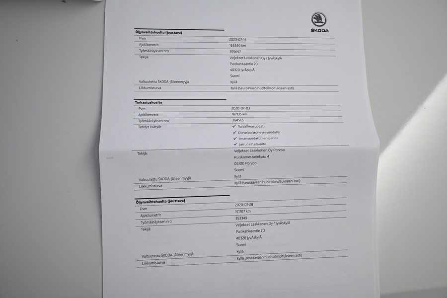 Skoda Octavia vaihtoauto