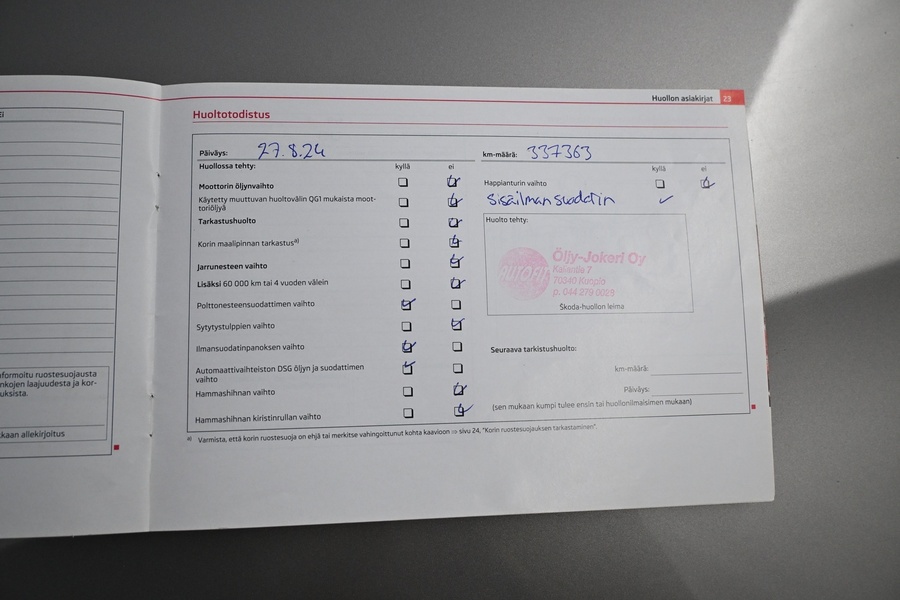 Skoda Superb vaihtoauto