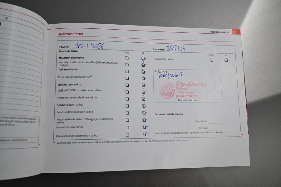 Skoda Superb vaihtoauto