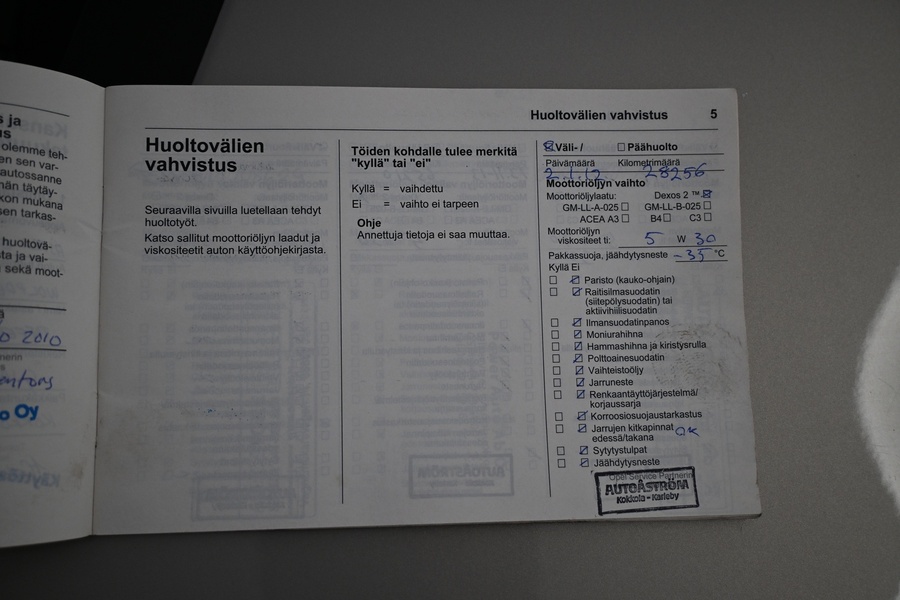 Opel Astra vaihtoauto