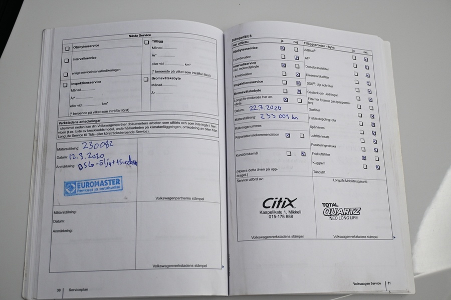 Volkswagen Passat vaihtoauto