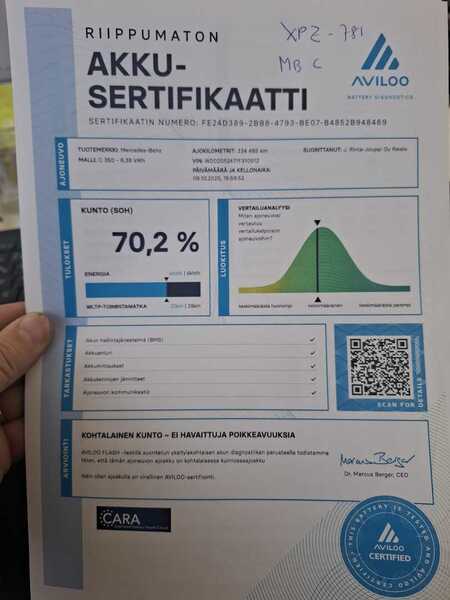 Mercedes-Benz C vaihtoauto