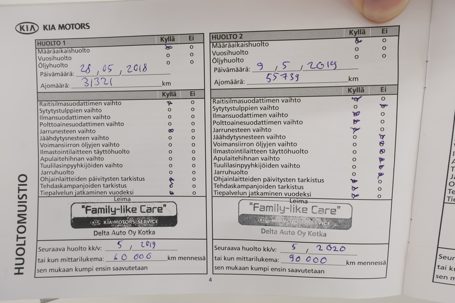 Kia Optima vaihtoauto