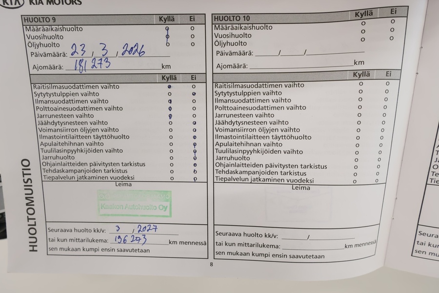 Kia Optima vaihtoauto