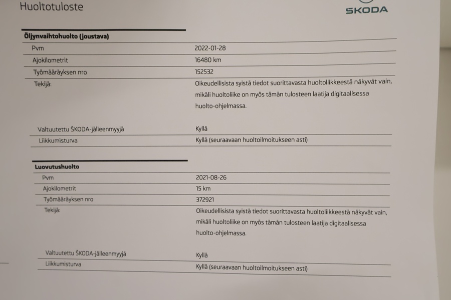 Skoda Karoq vaihtoauto