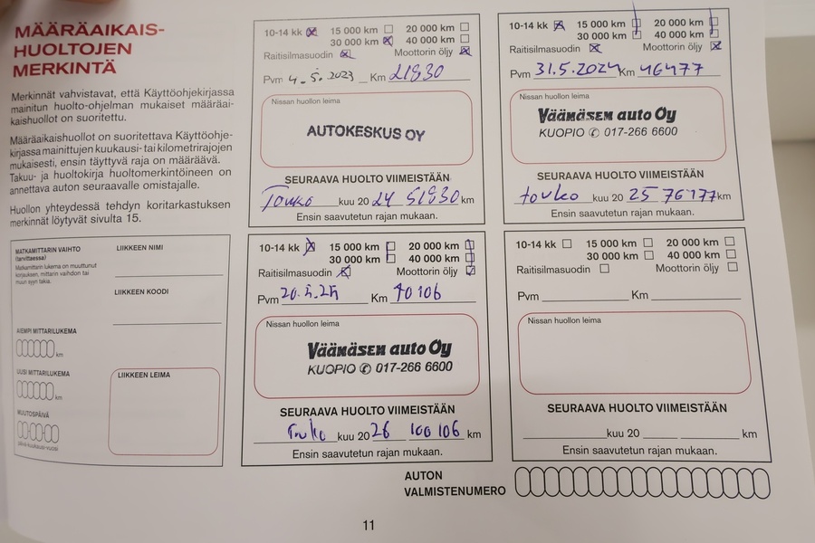 Nissan Qashqai vaihtoauto