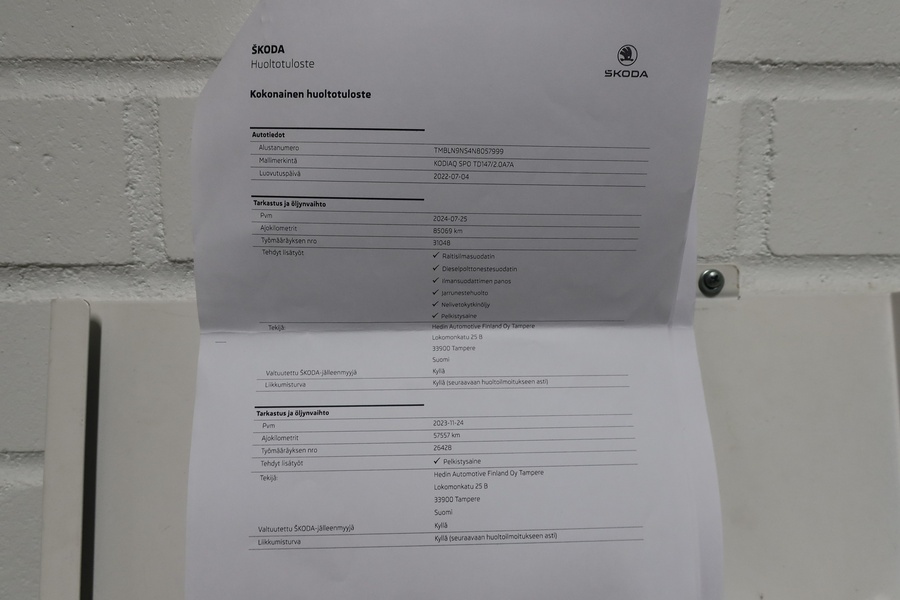 Skoda Kodiaq vaihtoauto