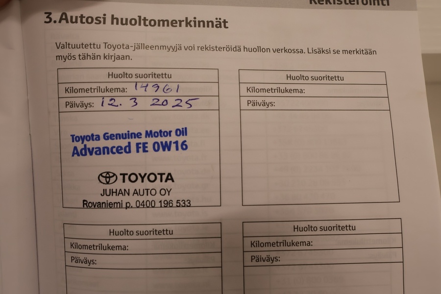 Toyota Corolla vaihtoauto