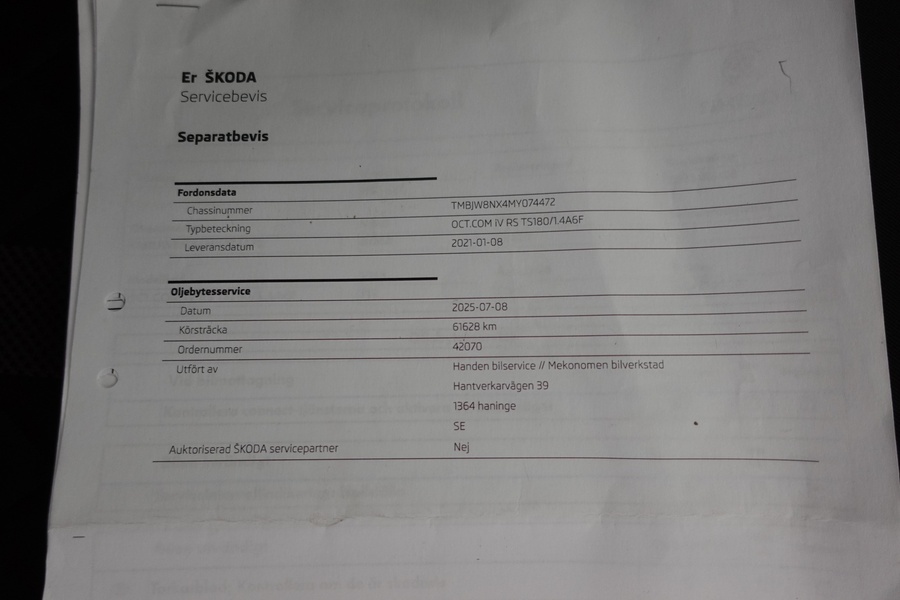 Skoda Octavia vaihtoauto