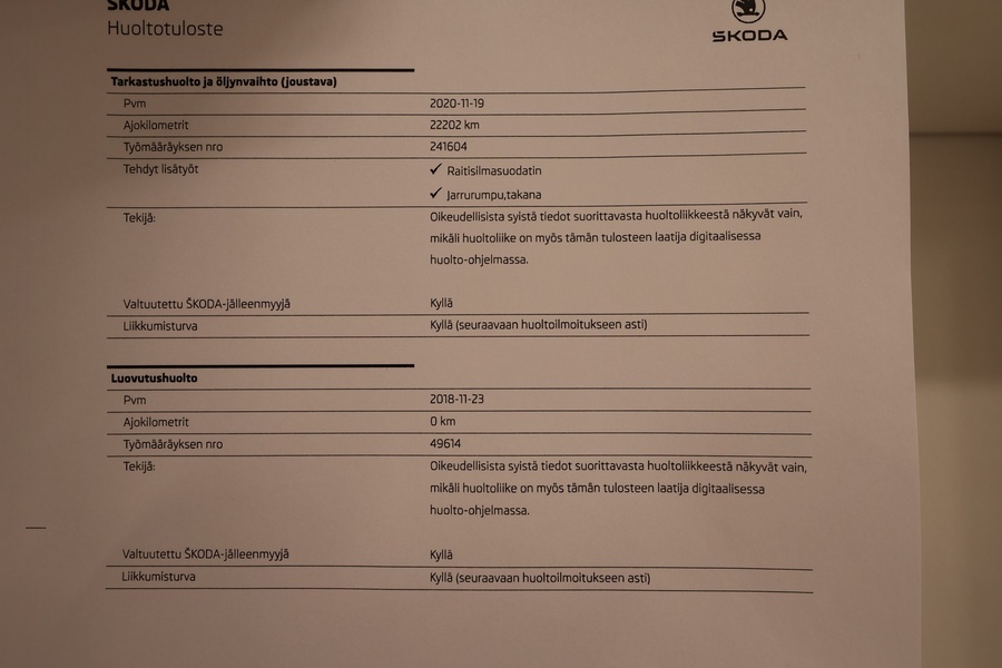 Skoda Fabia vaihtoauto