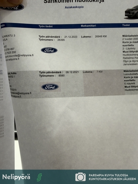 Ford Puma vaihtoauto