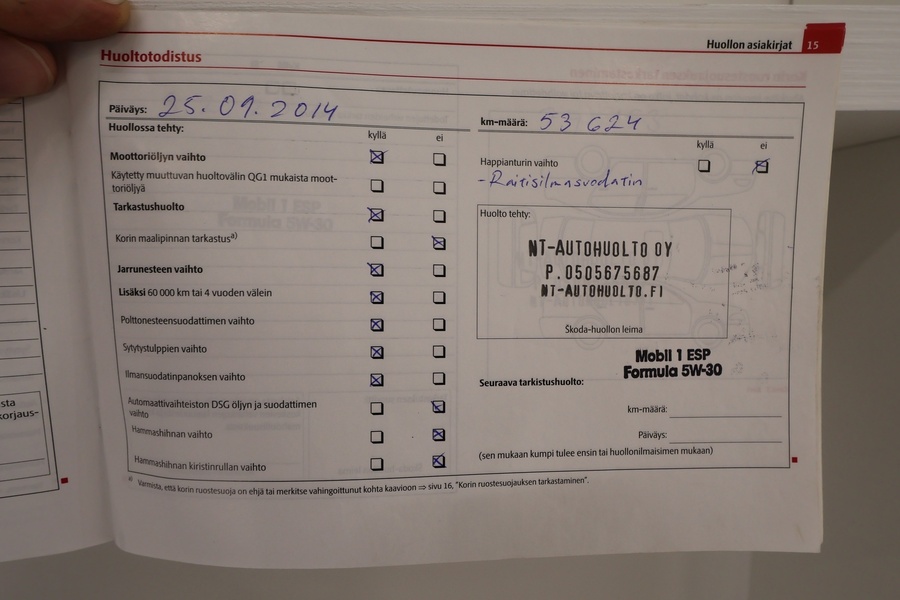 Skoda Octavia vaihtoauto