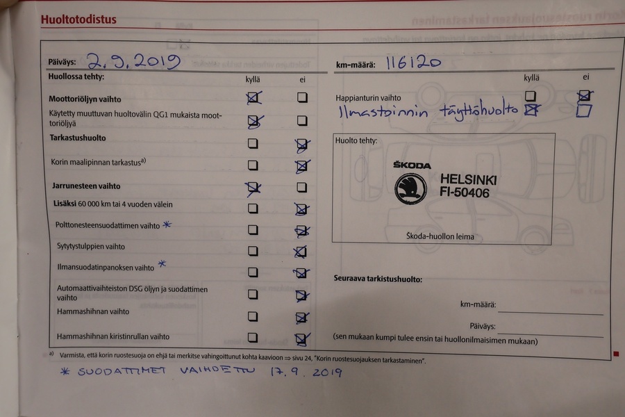 Skoda Octavia vaihtoauto