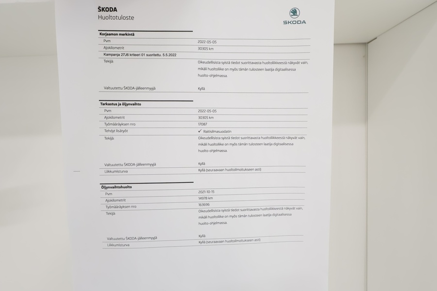 Skoda Octavia vaihtoauto