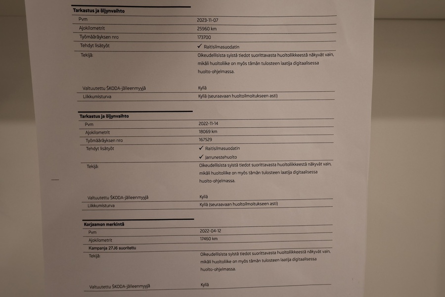 Skoda Octavia vaihtoauto