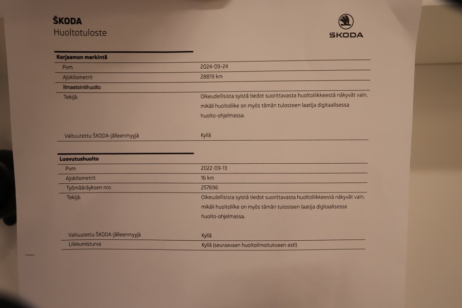 Skoda Octavia vaihtoauto