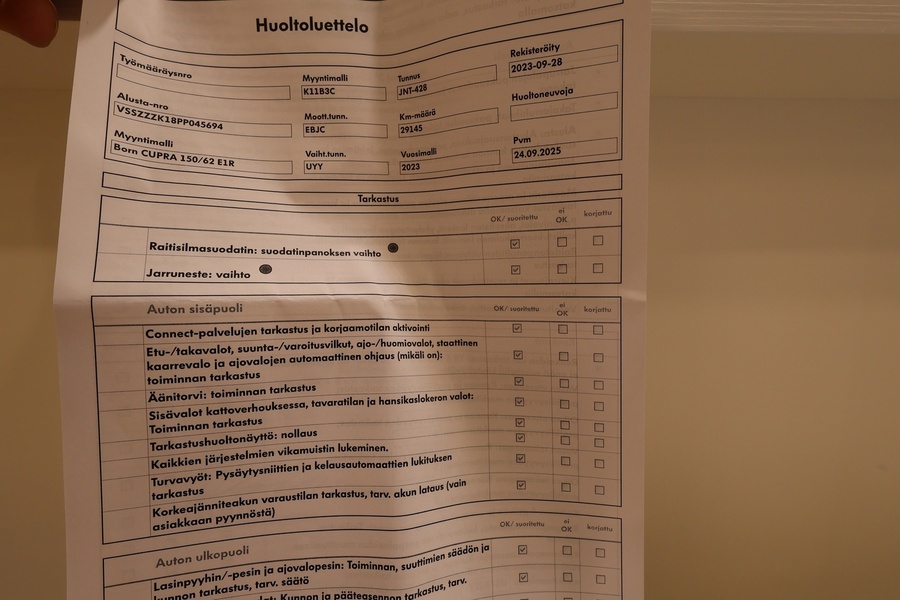 Cupra Born vaihtoauto