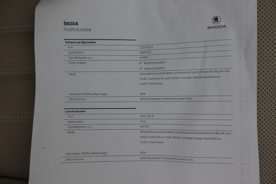 Skoda Superb vaihtoauto