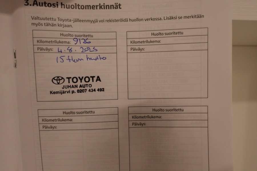 Toyota Yaris vaihtoauto