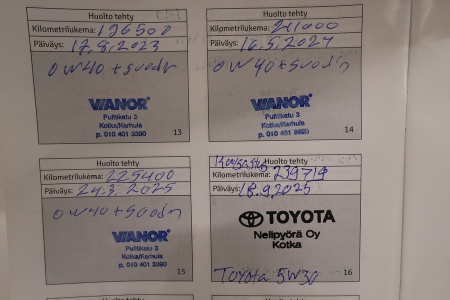 Toyota Avensis vaihtoauto