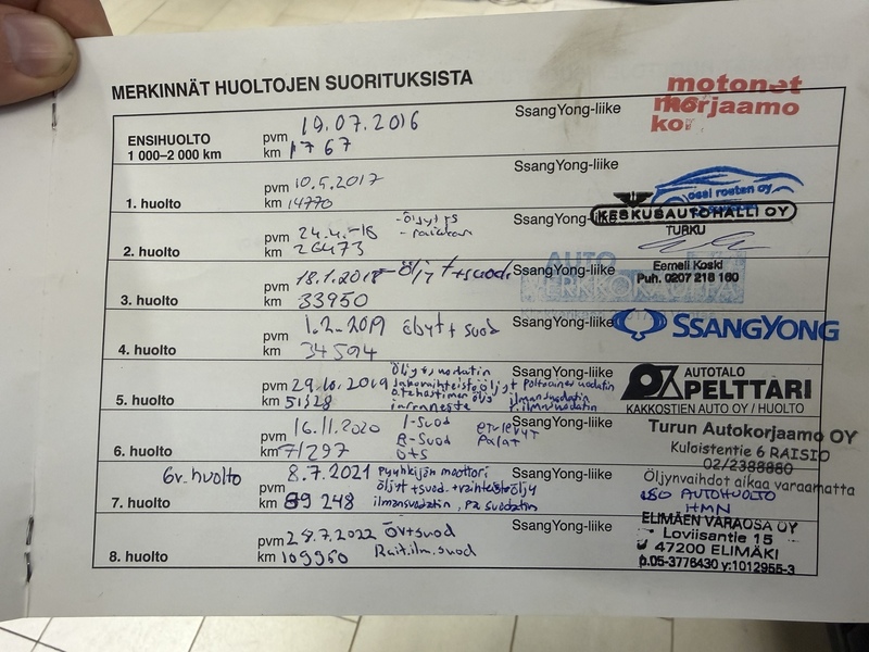 SsangYong Rexton vaihtoauto