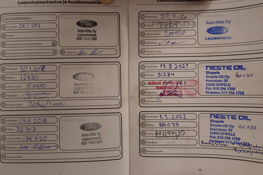 Ford Focus vaihtoauto