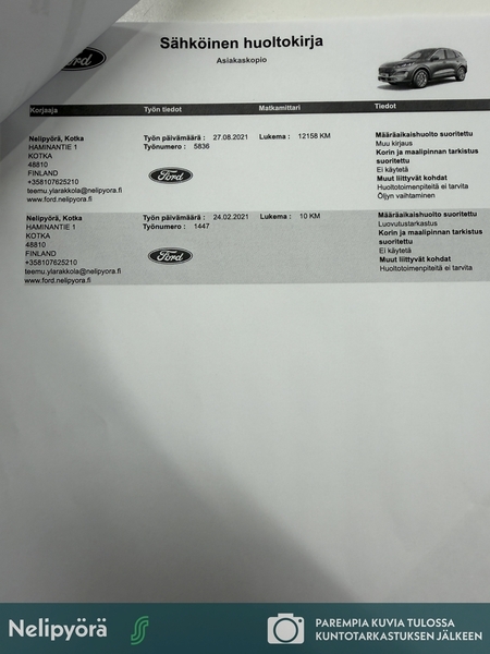 Ford Kuga vaihtoauto