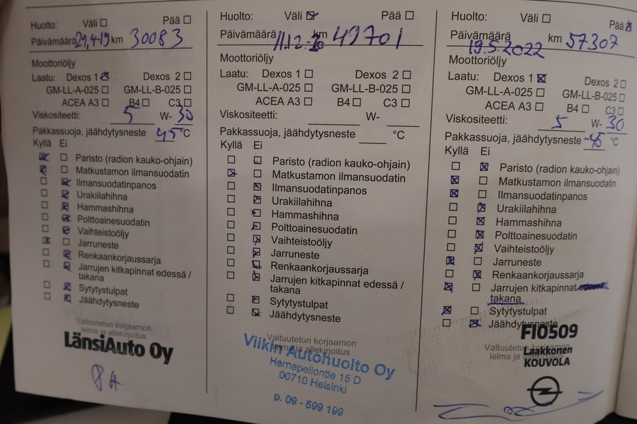 Opel Astra vaihtoauto