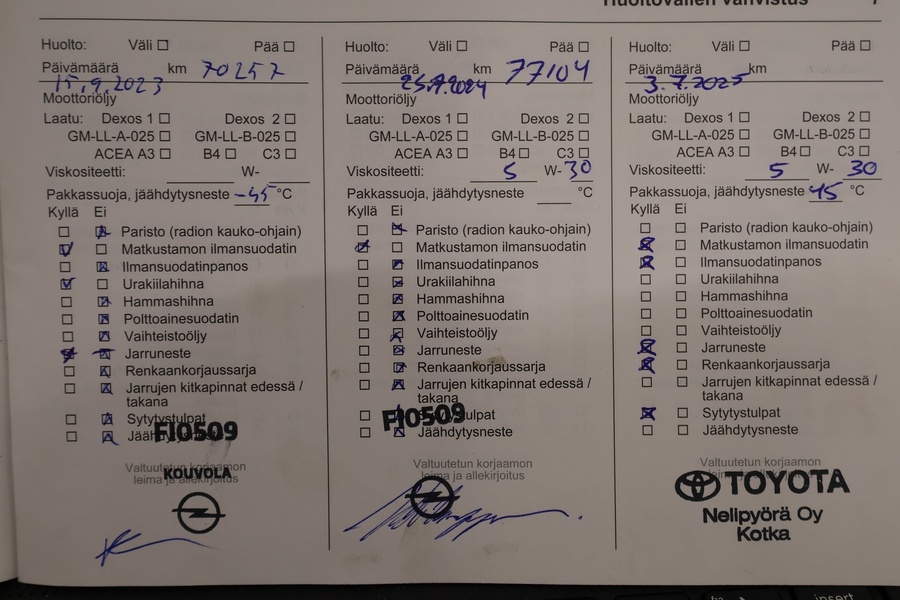 Opel Astra vaihtoauto