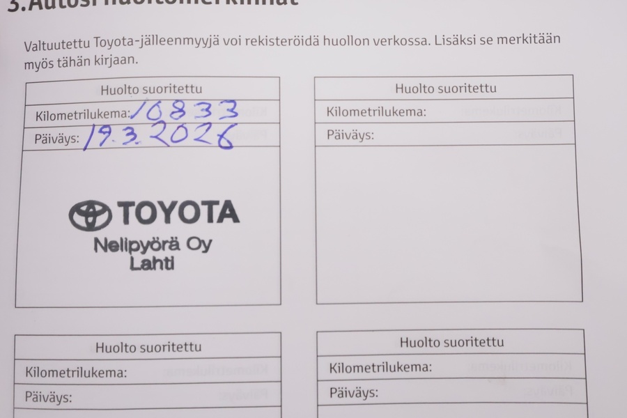 Toyota Corolla vaihtoauto