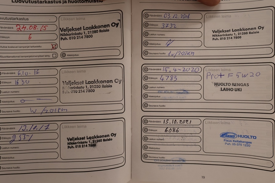 Ford Focus vaihtoauto