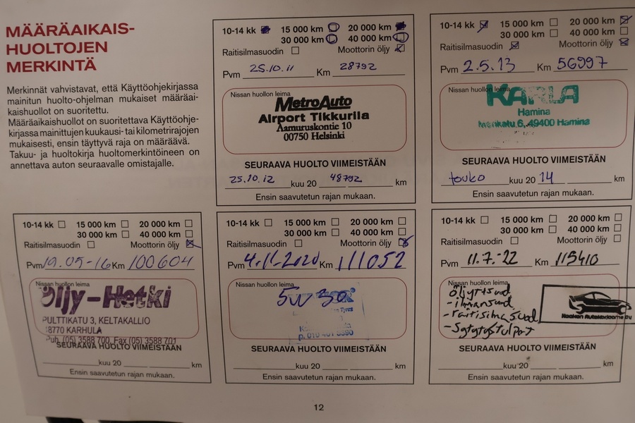 Nissan NOTE vaihtoauto