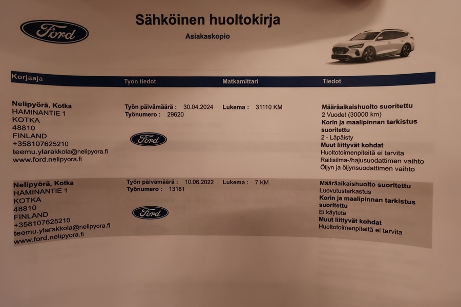 Ford Focus vaihtoauto