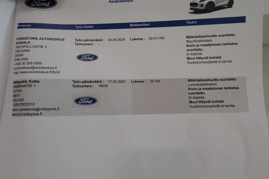 Ford Puma vaihtoauto