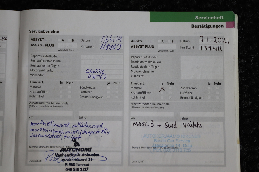 Mercedes-Benz E vaihtoauto