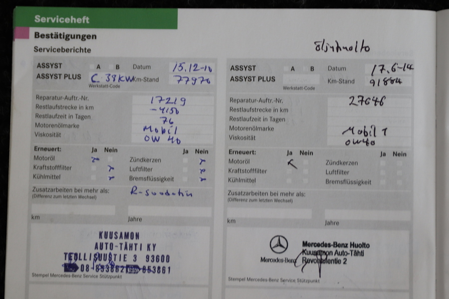 Mercedes-Benz E vaihtoauto