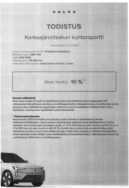 Volvo C40 vaihtoauto